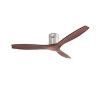 Ventilador de techo Leds-C4 30-5377-81-92 STEM Niquel satinado/Madera oscura