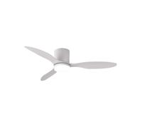 Ventilador de techo mistral bel air 48w 3 aspas con luz led blanco ø130 cm