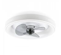 Ventilador de techo Noaton 15050W con luz LED regulable y mando a distancia
