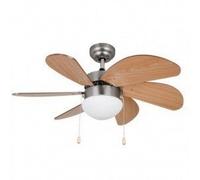 Ventilador de Techo Orbegozo CP 15075 N/ 50W/ 6 Aspas 80cm/ 3 velocidades