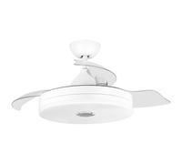 Ventilador de techo Orbegozo CPB 123105 105cm 35W Bluetooth Altavoz Luz LED Reversible
