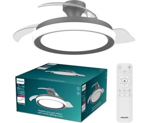 Ventilador de techo Philips Bliss 106 cm LED regulable 4500 lm negro