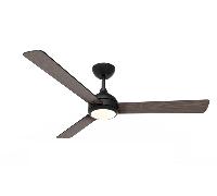VENTILADOR DE TECHO PHILIPS VELYX 24+32W PLAFON LED 30-65K MANDO A DISTANCIA NEGRO 3 ASPAS DE MADERA