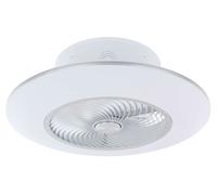 Ventilador De Techo Plano Globo Con Mando A Distancia LED Dimmable 58 Cm
