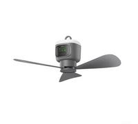 Ventilador de Techo portátil inalámbrico con Control Remoto, batería de Larga duración de 12000 mAh, 4 velocidades y Temporizador, Ventilador silencioso para Camping, Dormitorio, Uso