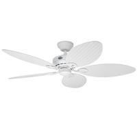 Ventilador de techo sin iluminación Hunter Bayview blanco 137 cm ventilador c...