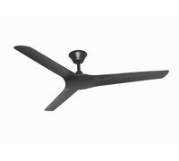 Ventilador de techo sin luz exterior silencioso dc 26w con mando ø142 cm abyss lucci air negro 3 aspas |9 velocidades |modo verano/invierno |recomendado de 20 a 40m²
