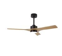 Ventilador de techo Thai madera-negro LED 30w