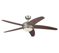 Ventilador De Techo Westinghouse Bendan Con Luz Y Mando A Distancia 132 Cm