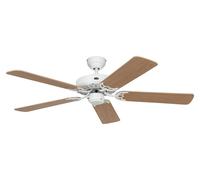 Ventilador de Techo Winterbetrieb Classic Royal Blanco & Haya 132CM