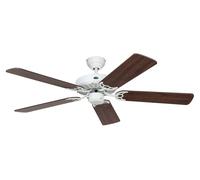 Ventilador de Techo Winterbetrieb Classic Royal Blanco & Nuez 132CM