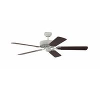 Ventilador de Techo Winterbetrieb Cuarto Estar Potkuri Blanco & Mahagoni