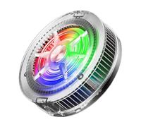 Ventilador de teléfono - Enfriador magnético para smartphone | Disipador térmico USB Semiconductor potente con iluminación RGB para adolescentes y adultos
