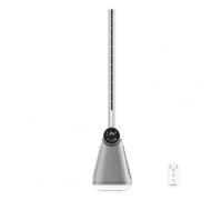 Cecotec Ventilador de torre EnergySilence 9890 Skyline Bladeless Sin Aspas de 39", 50W, Pantalla LED táctil, Mando a distancia, 3 Velocidades, 3 Modos, Temporizador 15 horas, Oscilación 40º