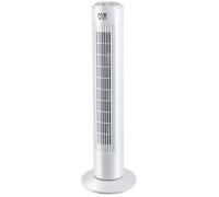 MUVIP Ventilador de Torre de 50W con 3 Velocidades y Oscilación - Silencioso, Compacto y Eficiente, Ideal para Hogar y Oficina - Potente y de Bajo Consumo Energético