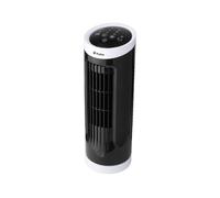Ventilador de torre de sobremesa control electronico. 20w. panel tactil. diseño compacto 3 velocidades oscilación automatica. temporizador. 11 cm