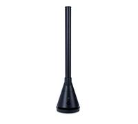 NEWTECK NEWLUX Ventilador de Torre Dual 365 Negro, con Función Calor, Temp. Ajustable 1-30ºC, Termostato, Temporizador 8h, Táctil, Mando a Distancia, Oscilante, 4 niveles Calor y 9 Frío, 1800W
