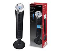 Ventilador de torre Honeywell QuietSet (5 ajustes de velocidad, oscilación de 75°, función de temporizador, mando a distancia) HY254