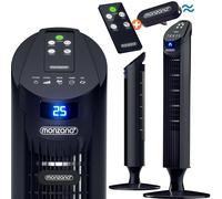 Ventilador de Torre negro incluye Mando a Distancia