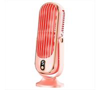 Ventilador de torre oscilante sin aspas, giratorio de 720, silencioso, color rosa