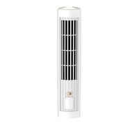 Ventilador de torre sin aspas recargable por USB para dormitorio, ventilador portátil silencioso de 3 velocidades con batería de 1200 mAh, ventilador de pie para el hogar y la oficina