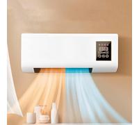 Ventilador de torre sin aspas, ultra silencioso 2 en 1 montado en la pared y diseño portátil, control remoto, fácil instalación nergética para oficina en casa y dormitorio