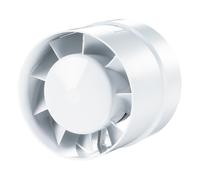 Ventilador De Tubo 100 Mm De Extracción Y Suministro IPX4 Silencioso 105 M3/H