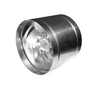 Ventilador de Tubo 200MM 345 m3/H Axial Acero IPX4 y Agua