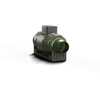 Ventilador De Tubo Silencioso 125 Mm Extractor De Canal Lineo Quiet ES 380 M3/H