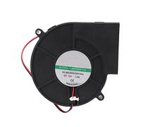 Ventilador de turbina, ventilador centrífugo de alta velocidad DC12 V 1 A de bajo ruido, repuesto para ventiladores de exterior y máquinas para burbujas