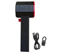 Ventilador de turbinas eléctricas 18000 rpm Velocidad paso a paso 64 mm Motor sin escobillas Jet Blower con 1400 g de empuje para el polvo de viento que sopla el uso comercial (Rojo negro)