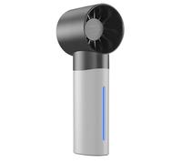 Ventilador de vapor de agua manejable - Abanico portátil con pulverización - 5 niveles de ventilador con pantalla digital para senderismo y camping, adecuado para mujeres, hombres, adolescentes