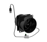 Ventilador de velocidad ajustable por USB, absorbedor de humos ESD, extractor de humos, conducto de ventilación