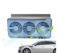Ventilador de ventana de automóvil con energía solar, ventilación de ventana de ventilador de coche solar | Ventilador de ventana de coche de ahorro de energía - Instalación de amplificador