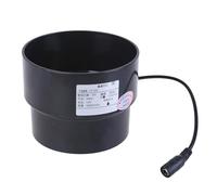 Ventilador de ventilación ajustable 12 V 110 mm - 100 mm para gallinero para gallinero de baño invernadero almacén funcionamiento silencioso ventilador de escape rápido