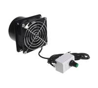 Ventilador de ventilación - Aluminio ABS de 3.1 pulgadas | Mini ventilador de escape | Ventiladores de conducto USB | Amplificador de ventilación | Extractor de aire de velocidad ajustable para baño