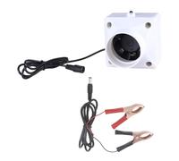 Ventilador de ventilación de bajo ruido de 50 db, 12 V, 48 W, con tamaño de conducto de 50 mm, adecuado para reparación de electrónica, extracción de aire, operaciones continuas