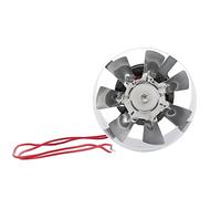 Ventilador de ventilación de conducto montado en la pared, bajo ruido, para el hogar, baño, cocina, garaje, suministro de ventilación de aire, 25 W, 220 V
