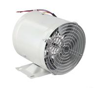 Ventilador de ventilación en línea de 150 mm con capacidad de 600 m3/h y conjunto de hoja reforzada para un rendimiento constante en áreas de servicio de alimentos (blanco)