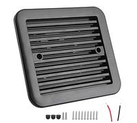 Ventilador de Ventilación Lateral para Caravana, 12 V, 4 W, Ventilador de Escape de Ventilación Lateral con Persianas, Ventilador de Escape de Refrigeración Silencioso a Prueba