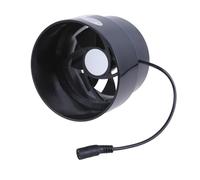 Ventilador de ventilación silencioso de 97 mm de sentina marina de 12 V para yates eficientes circulaciones de aire soplador en línea de bajo consumo