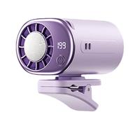 Ventilador De Viaje | Abrazadera De Fijación Recargable | Ventilador De Enfriamiento Personal - Para Viaje Pesca Astillero Camping Road Trip Playa Adulto Joven Adolescente