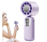 Ventilador de viaje portátil | Dispositivo refrescante plegable y práctico, ventilador de mano USB recargable para viajes al aire libre, playa, oficina, jardín, gimnasio escolar