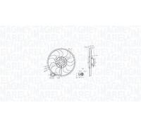 Ventilador del radiador 069422864010 MAGNETI MARELLI para OPEL ASTRA H GTC