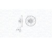 MAGNETI MARELLI Lüfter, Motorkühlung 069422868010