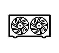 Ventilador del radiador 470194 NRF