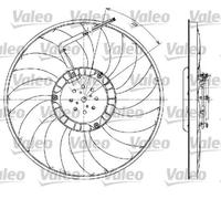 VALEO Ventilador, refrigeraciÃ³n del motor para AUDI: A4, A6 & SEAT: Exeo (Ref: 698610)