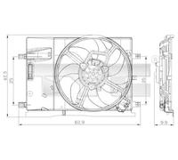 Piezas de motor > Refrigeración de motor > Ventilador, refrigeración del motor