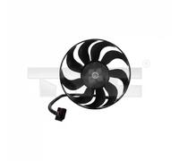 Ventilador del radiador 837-0001 TYC para AUDI SKODA VW SEAT