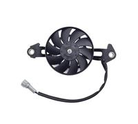 Ventilador del radiador Conjunto del ventilador Ventilador de refrigeración para radiador de motocicleta, enfriador de aceite eléctrico universal para motos de cross.(MY03A)